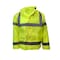 Neese Hi-Vis Rain Jacket, Polyester, Class 3 Lime, 4XL 27072-00-2-LIM-4X - alternate 1
